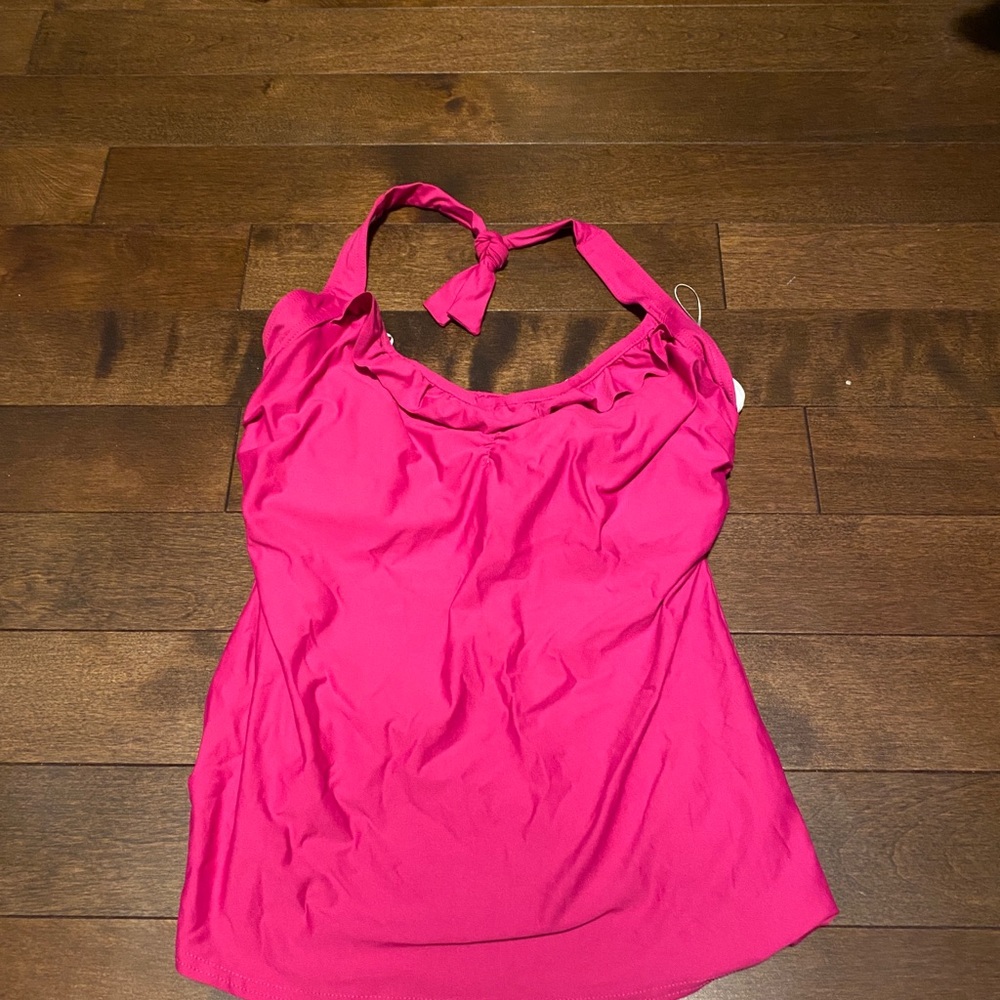 Freya Pink tankini top Sz 30H US